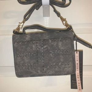 Grey Crossbody Bag -Rachel Zoë
